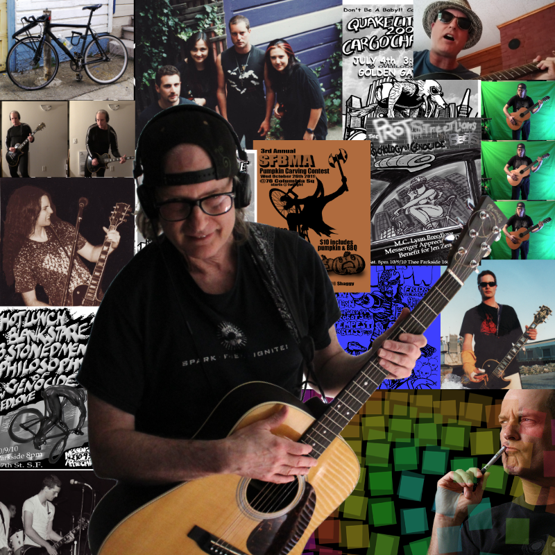 A collage of Art and Musical History for Lance C Mitchell